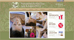 Desktop Screenshot of pamperedbodies.com